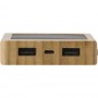 POWER BANK SOLARE IN BAMBOO