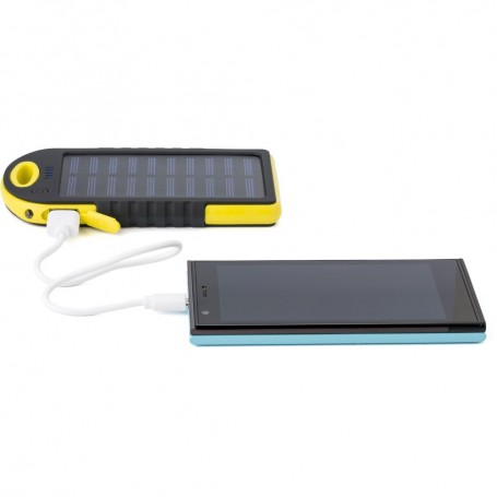 Power Bank solare in ABS gommato