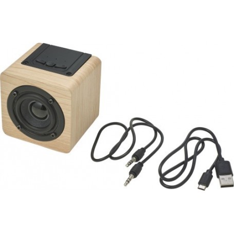 SPEAKER WIRELESS IN LEGNO SINGOLO