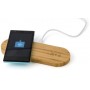 Caricatore wireless in bamboo