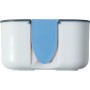Lunch box in PP e silicone azzurro
