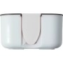 Lunch box in PP e silicone bianco